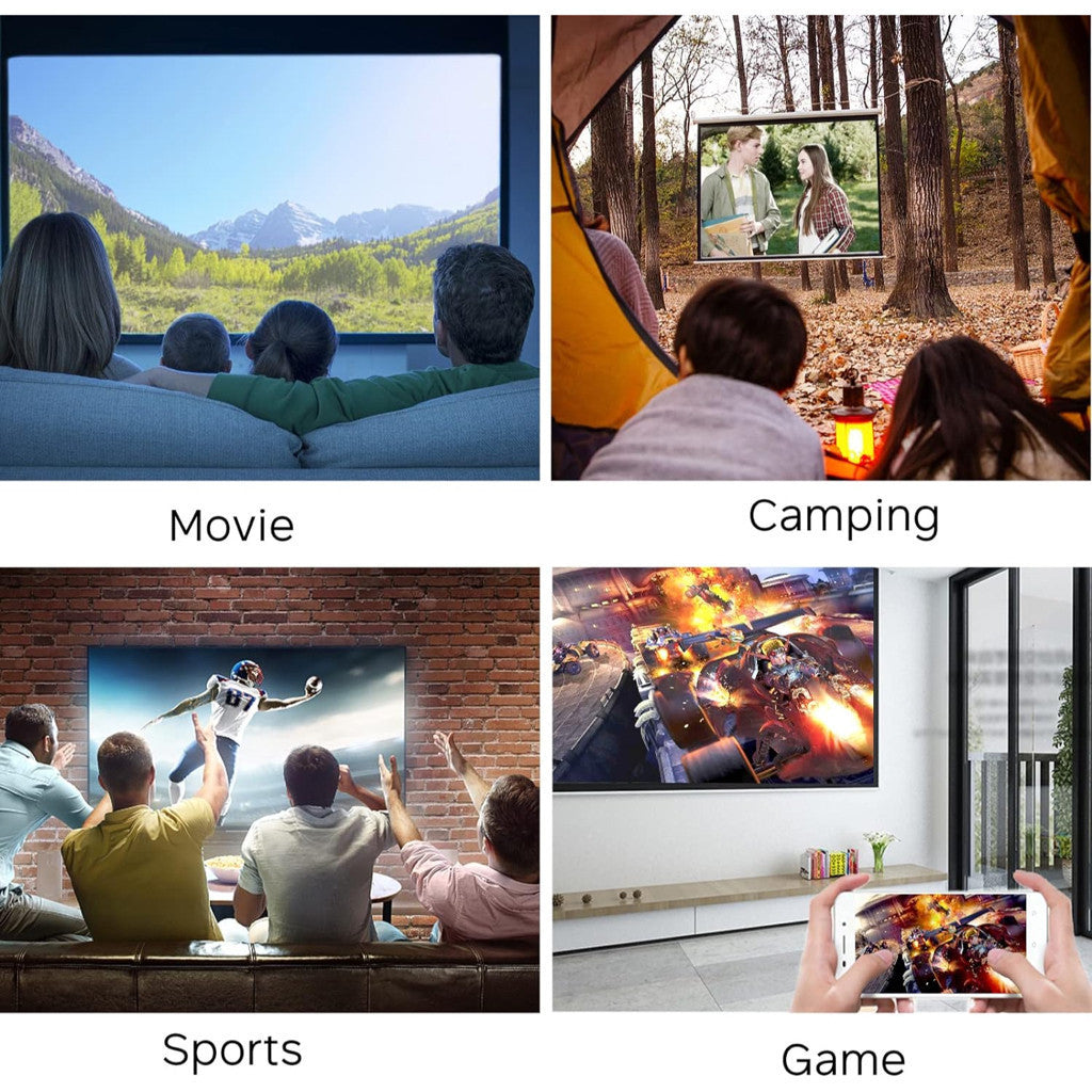 Mini Proyector Portátil: Cine en Tu Bolsillo